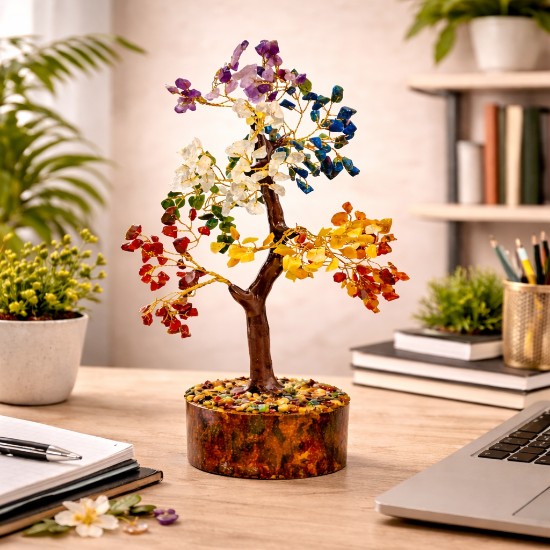 7 Chakra Gemstone Tree 